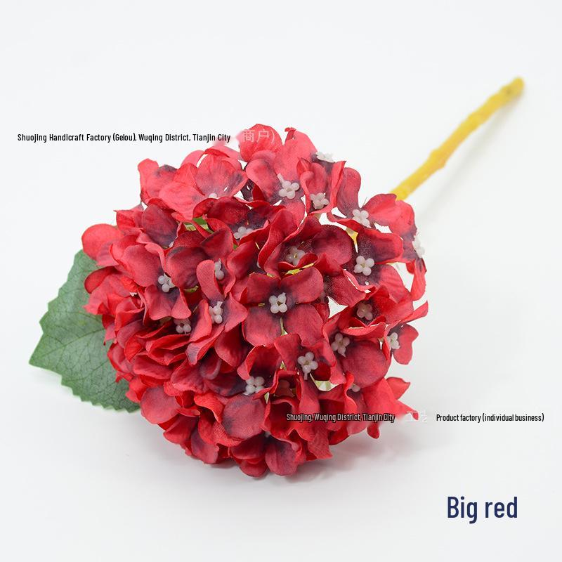 Silk Hydrangea Single Stem Small Flower Arrangement for Hotel Decor
Silk Hydrangea Single Stem Small Flower Arrangement for Hotel Decor