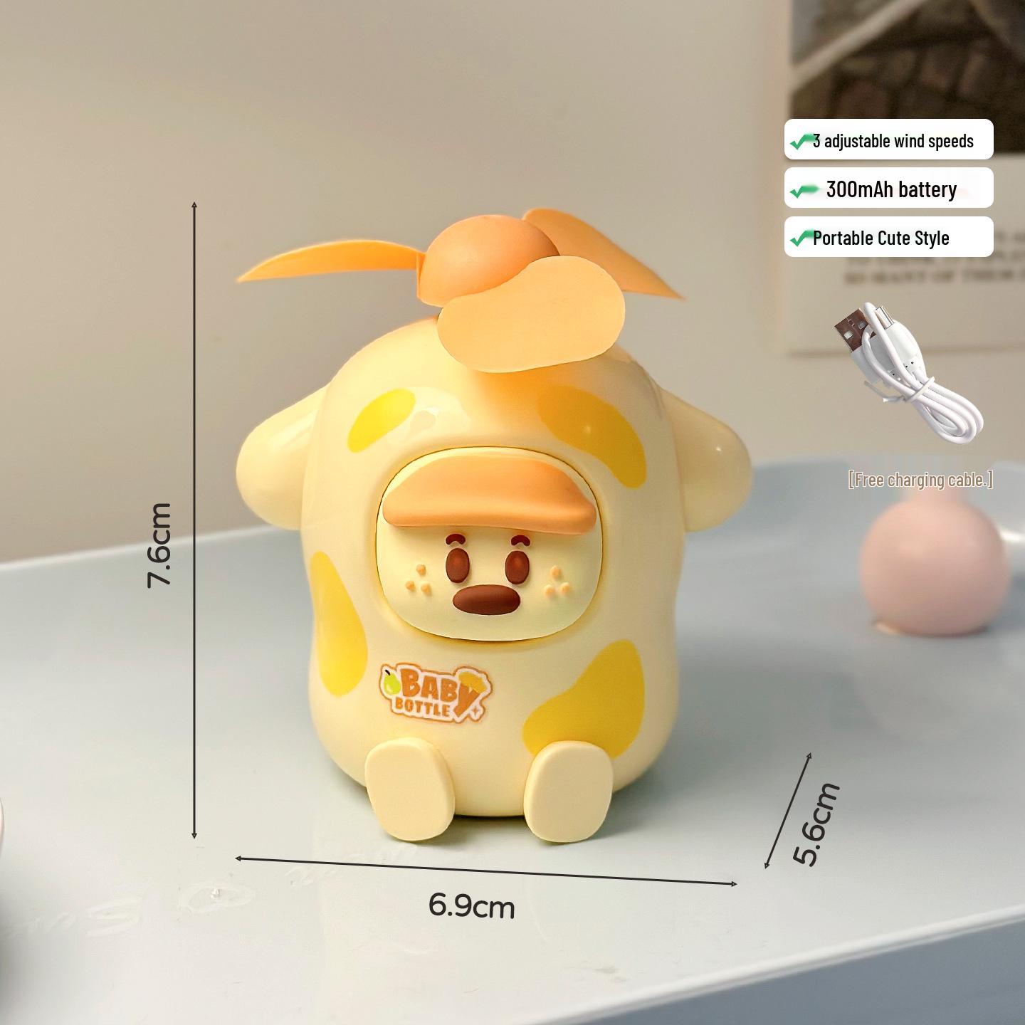 Cheeky Cute Rechargeable Mini Fan for Kids: Safe, Adjustable Speeds, Plug-in or Portable Use Boxed Packaging
Cheeky Cute Rechargeable Mini Fan for Kids: Safe, Adjustable Speeds, Plug-in or Portable Use Boxed Packaging