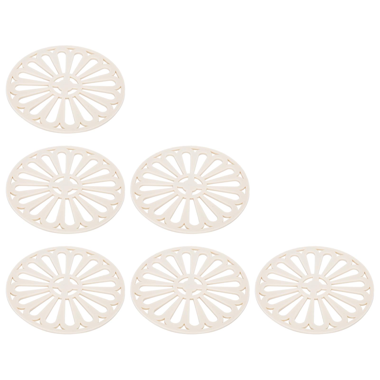 6Pcs Coaster Round Thickened Insulation Pad Kitchen Table Mat Household Supplies
6Pcs Coaster Round Thickened Insulation Pad Kitchen Table Mat Household Supplies