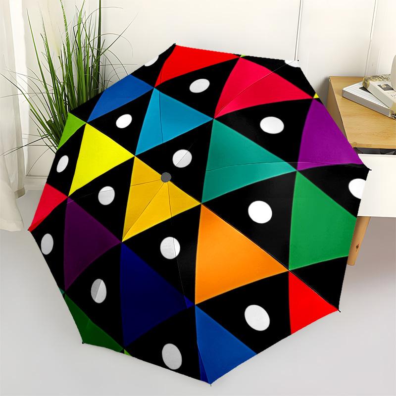 1pc Colorful Pattern Open/Close Folding Umbrella, All- Portable Umbrella for & Men, Stylish Accessory (Holiday Gift) 8-Rib yy251213132
1pc Colorful Pattern Open/Close Folding Umbrella, All- Portable Umbrella for & Men, Stylish Accessory (Holiday Gift) 8-Rib yy251213132