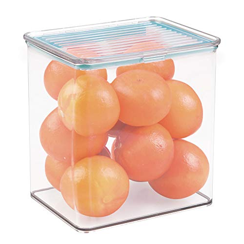 iDesign Pantry Food Storage Organizer Bin for Kitchen with Air-Tight Hinged Lid-3 Quart, Clear
iDesign Pantry Food Storage Organizer Bin for Kitchen with Air-Tight Hinged Lid-3 Quart, Clear