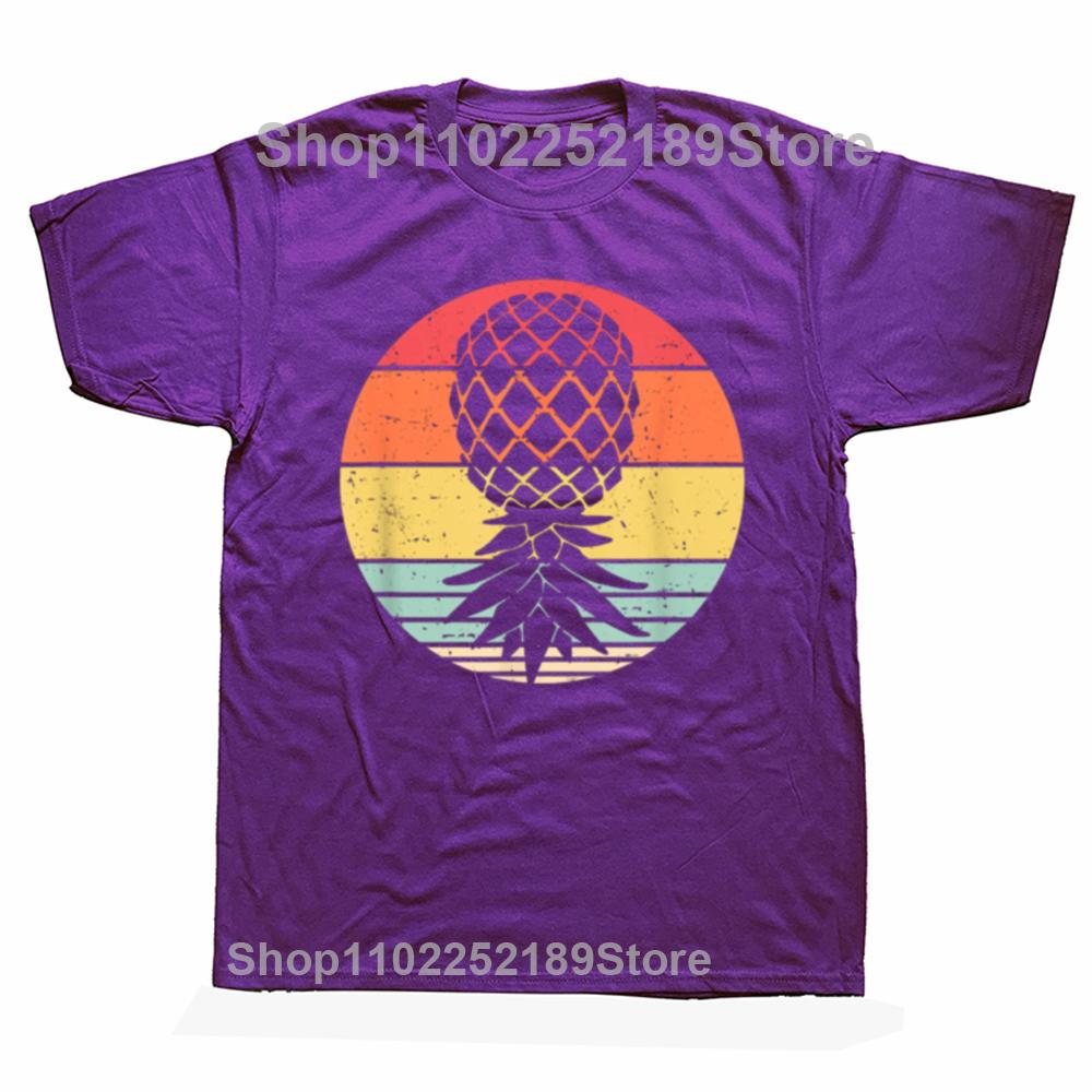 Funny Vintage Lifestyle Retro Upside Down Pineapple Swinger T-shirts Men Fashion Oversized Tshirt 100% Cotton Loose T Shirt XL
Funny Vintage Lifestyle Retro Upside Down Pineapple Swinger T-shirts Men Fashion Oversized Tshirt 100% Cotton Loose T Shirt XL