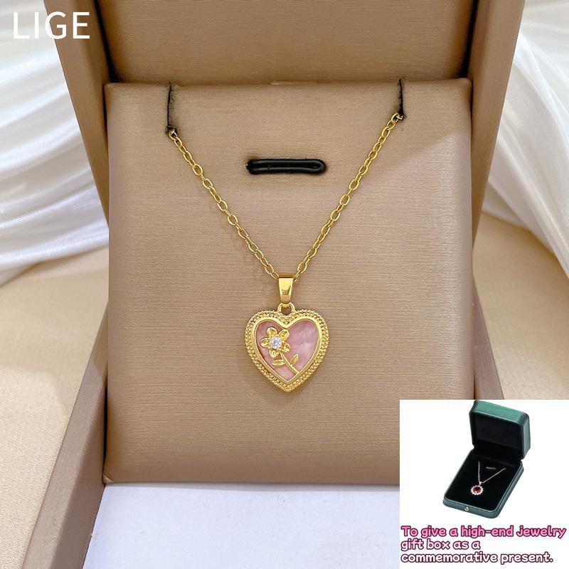 Love flower personality fashion light luxury temperament gorgeous full diamond necklace female versatile collarbone chain
Love flower personality fashion light luxury temperament gorgeous full diamond necklace female versatile collarbone chain