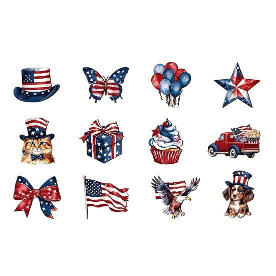 4th of July Ornaments Wooden Tree Decorations Vintage Patriotic Red White Blue A
4th of July Ornaments Wooden Tree Decorations Vintage Patriotic Red White Blue A
