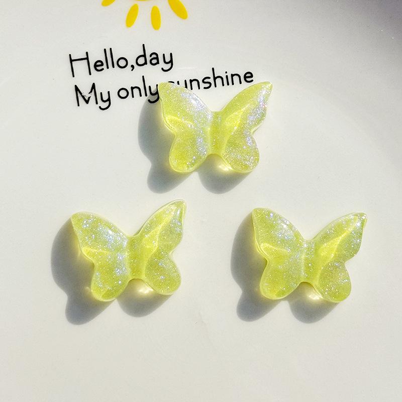 10pcs Transparent Sweet Glitter Butterfly Card DIY Resin Accessories Mobile Phone Case Glue Flatback Hair Accessori Material 19x21mm(10pcs)
10pcs Transparent Sweet Glitter Butterfly Card DIY Resin Accessories Mobile Phone Case Glue Flatback Hair Accessori Material 19x21mm(10pcs)