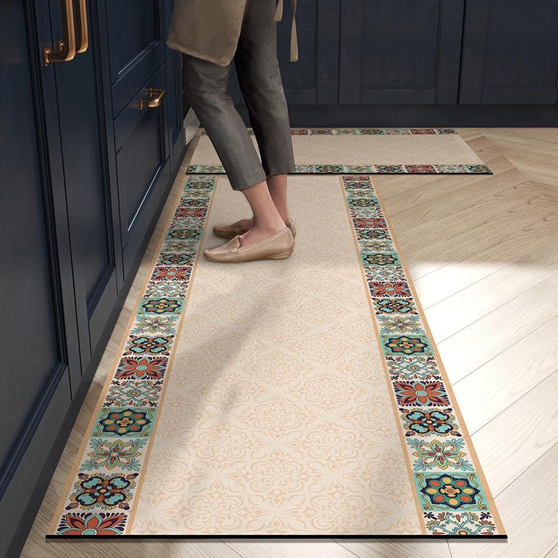Kitchen Floor Mat Waterproof Oil-proof Non-slip Rug American Style Digital Printing Carpet Long Strip Home Decor Foot Mats 1pc 50x80cm
Kitchen Floor Mat Waterproof Oil-proof Non-slip Rug American Style Digital Printing Carpet Long Strip Home Decor Foot Mats 1pc 50x80cm