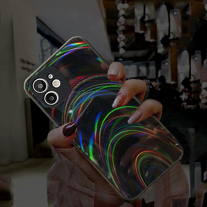 Дзеркальний лазерний чохол для телефону Bling Rainbow для iPhone 13 Pro Max 13Pro 13ProMax Блиск TPU Задня кришка Fundas iPhone 13 чорний
Дзеркальний лазерний чохол для телефону Bling Rainbow для iPhone 13 Pro Max 13Pro 13ProMax Блиск TPU Задня кришка Fundas iPhone 13 чорний