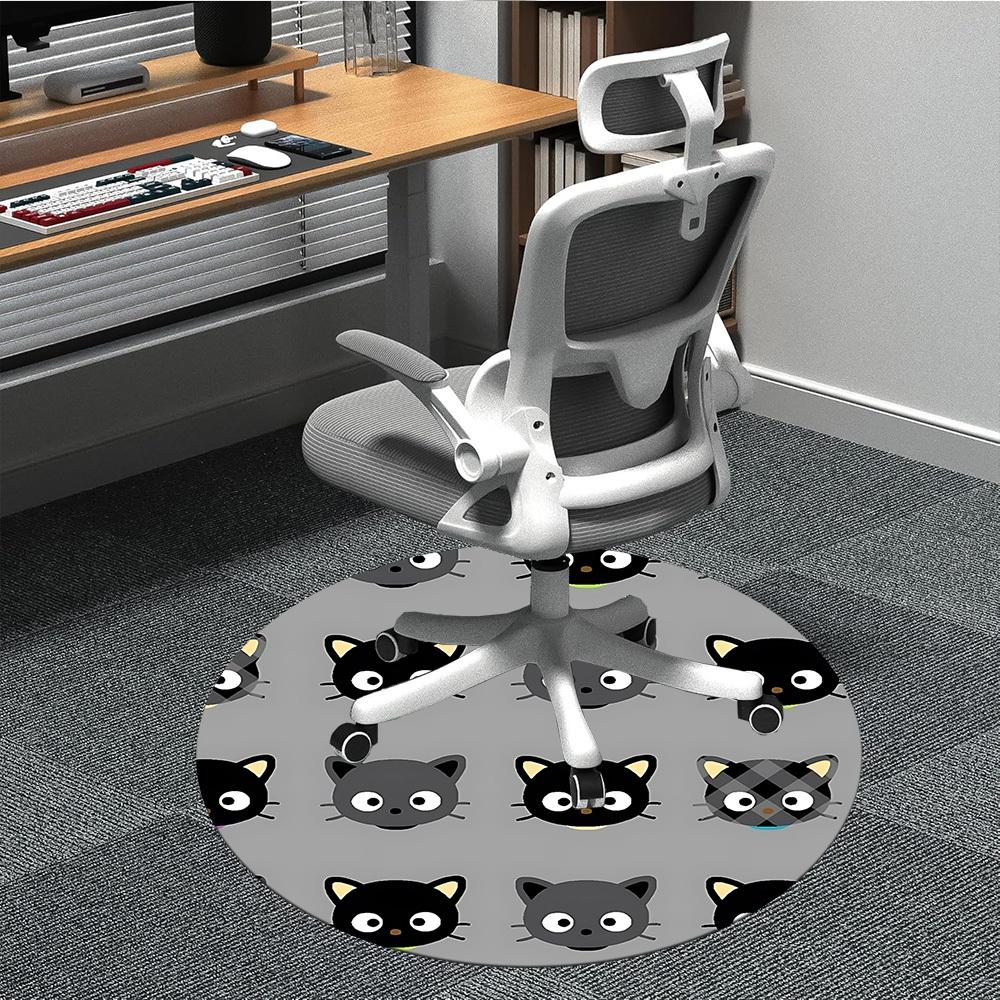 1PC Cat Faces Pattern Chair Carpet for Office, Indoor Non-Slip Washable Carpet, Soft Comfortable Mat For Office Room yy250930293 80cm by 80cm
1PC Cat Faces Pattern Chair Carpet for Office, Indoor Non-Slip Washable Carpet, Soft Comfortable Mat For Office Room yy250930293 80cm by 80cm