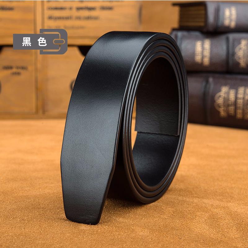 Ремень мужской деловой ремень с автоматической пряжкой, пояс для тела, первый слой из воловьей кожи, полоска, без ремня, головка чёрный
Ремень мужской деловой ремень с автоматической пряжкой, пояс для тела, первый слой из воловьей кожи, полоска, без ремня, головка чёрный