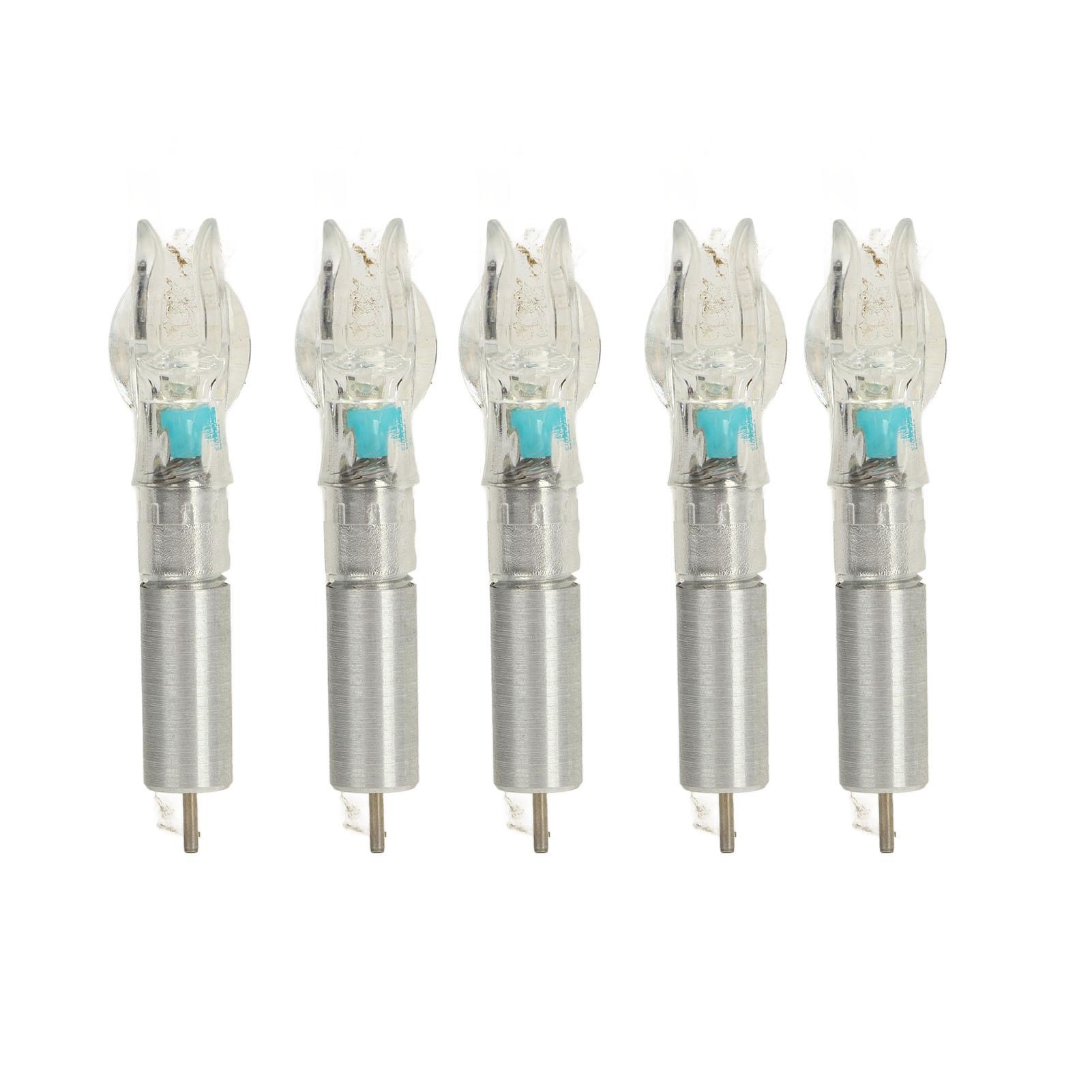 5PCS LED Lighted Nocks Plastic Shell Easy Installation for 6.2mm 0.24in Inside Diameter Arrow
5PCS LED Lighted Nocks Plastic Shell Easy Installation for 6.2mm 0.24in Inside Diameter Arrow
