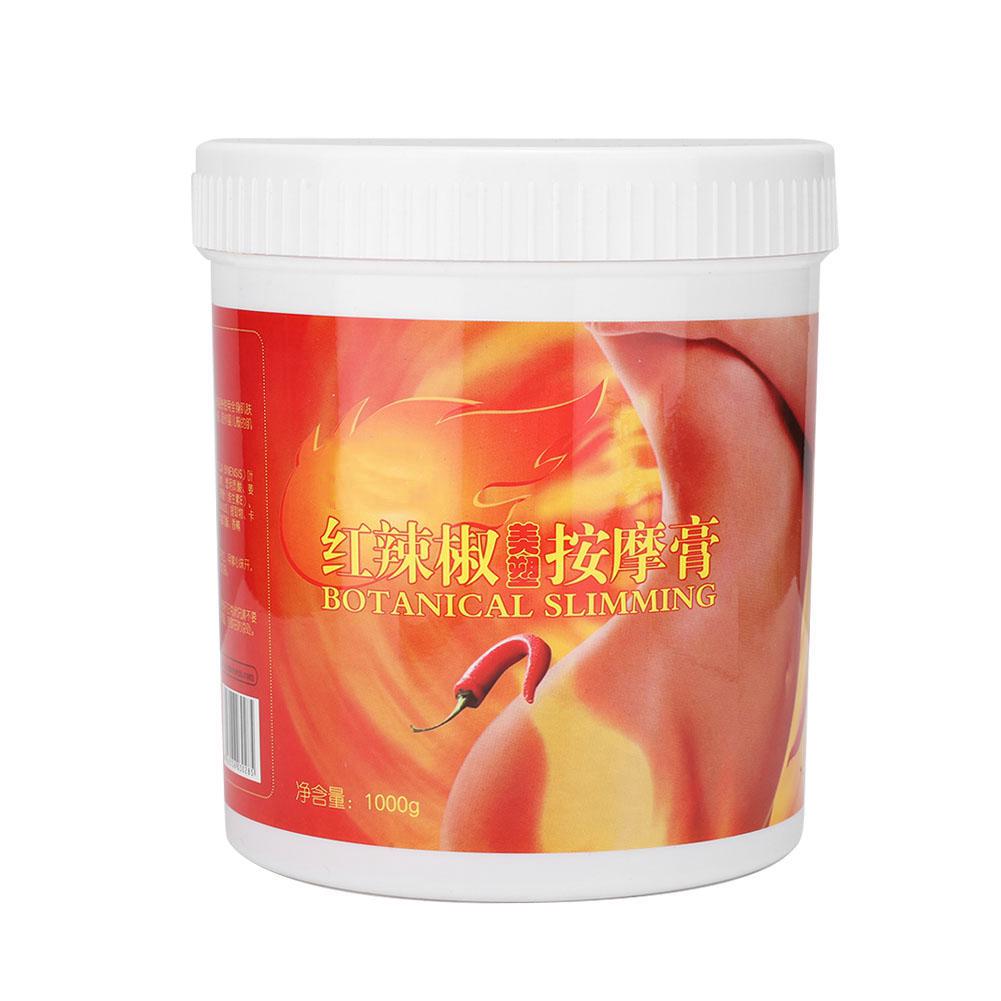 Pepper Body Slimming Cream Massage Cream Cellulite Cream Tightening Body Shaping 1000g
Pepper Body Slimming Cream Massage Cream Cellulite Cream Tightening Body Shaping 1000g