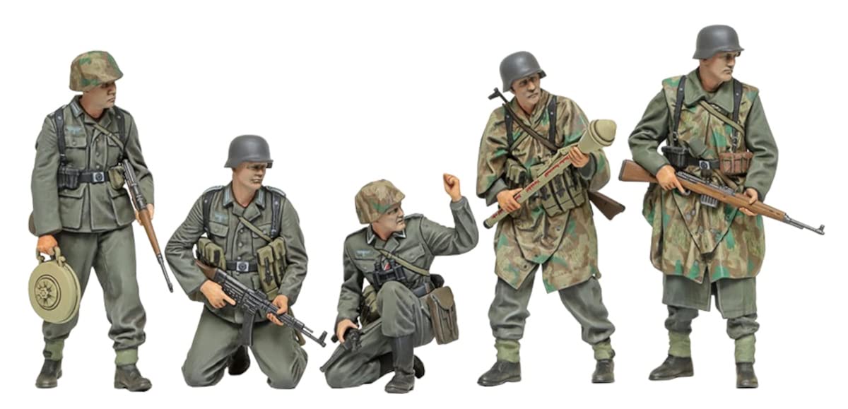 TAMIYA Військова мініатюра серії Німецька піхота Пластикова модель пізньої війни 35382 1/35 № 382
TAMIYA Військова мініатюра серії Німецька піхота Пластикова модель пізньої війни 35382 1/35 № 382