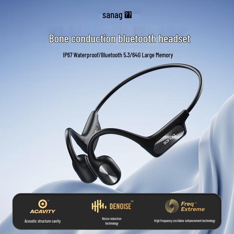 Sanag B51SPro Max Bone Conduction Sports Headset
Sanag B51SPro Max Bone Conduction Sports Headset