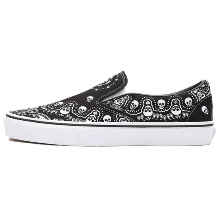 Vans Classic Slip On Skull Bandana Print Black White VN0A33TBD9S 37
Vans Classic Slip On Skull Bandana Print Black White VN0A33TBD9S 37
