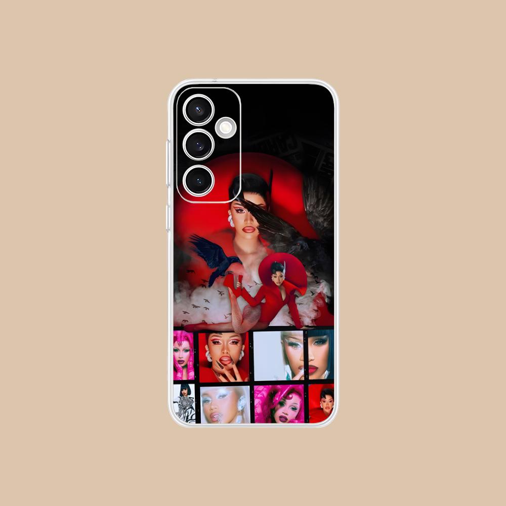 Cardi B Clear Mobile Phone Case for Samsung Galaxy S25 S24 S23 S22 S21Plus FE Ultra Colorful Cover Galaxy S23 FE
Cardi B Clear Mobile Phone Case for Samsung Galaxy S25 S24 S23 S22 S21Plus FE Ultra Colorful Cover Galaxy S23 FE