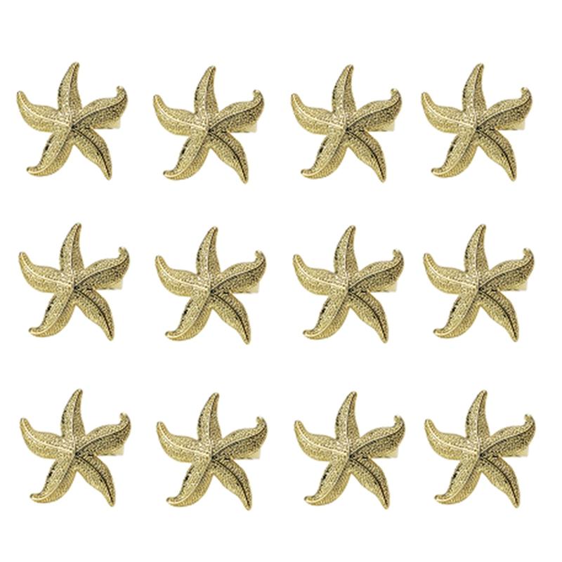 AA58 Starfish Napkin Rings 12 Gold Nautical Summer Wedding Party Beach Table Decor China Mainland
AA58 Starfish Napkin Rings 12 Gold Nautical Summer Wedding Party Beach Table Decor China Mainland