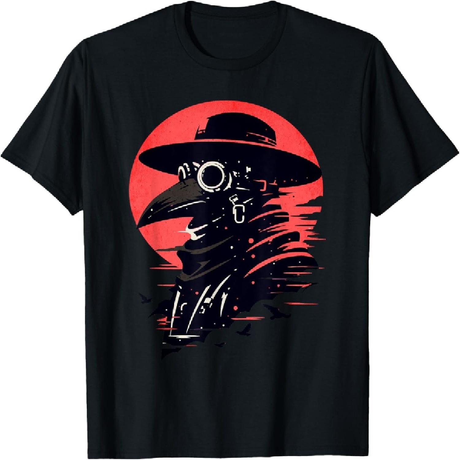 Gothic Mask Graphic Steam Punk Themed Plague Doctor Design T-Shirt XXXXXL різнокольоровий
Gothic Mask Graphic Steam Punk Themed Plague Doctor Design T-Shirt XXXXXL різнокольоровий
