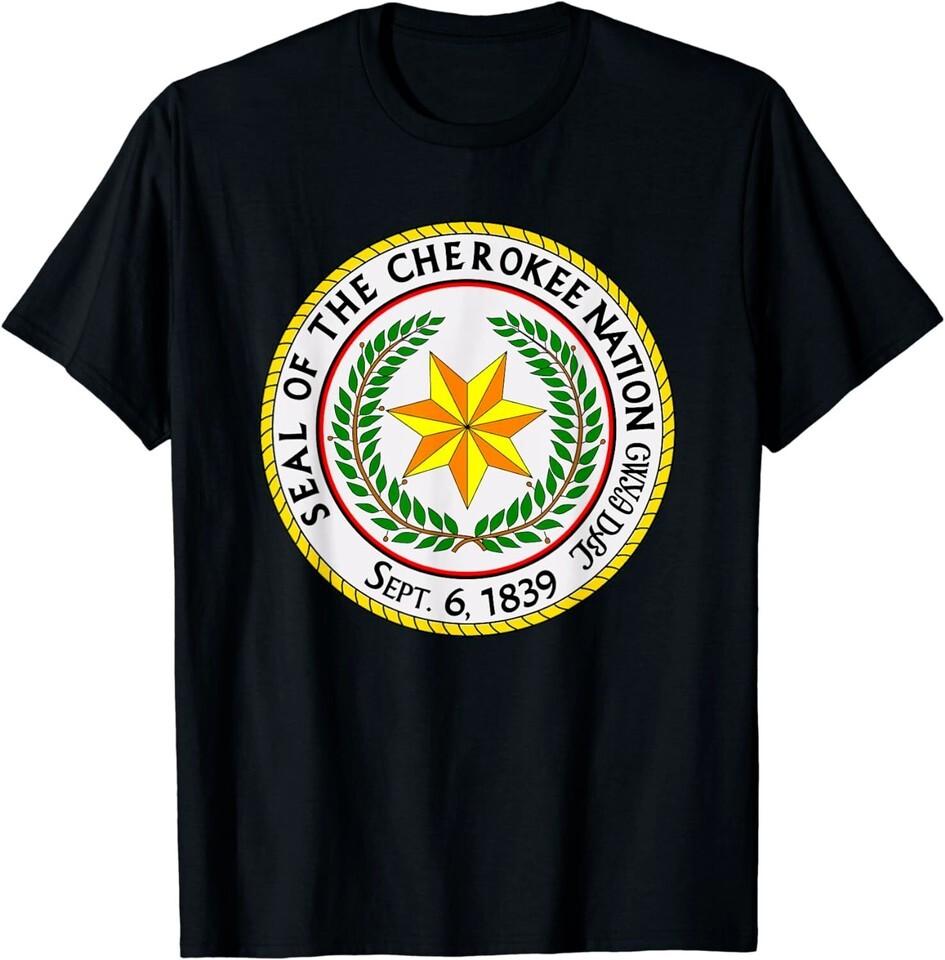 NEW Seal of the Cherokee Nation Cherokee Native American T-ShirtMADE IN USA Unisex T-Shirt XXXL
NEW Seal of the Cherokee Nation Cherokee Native American T-ShirtMADE IN USA Unisex T-Shirt XXXL