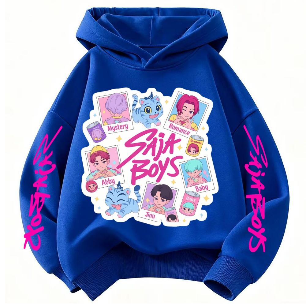 Детские толстовки с принтом KPop Demon Hunters, топы, пальто для мальчиков и девочек, повседневный свитшот, розовый, для детей 3-14 лет, весна-осень 160 синий
Детские толстовки с принтом KPop Demon Hunters, топы, пальто для мальчиков и девочек, повседневный свитшот, розовый, для детей 3-14 лет, весна-осень 160 синий