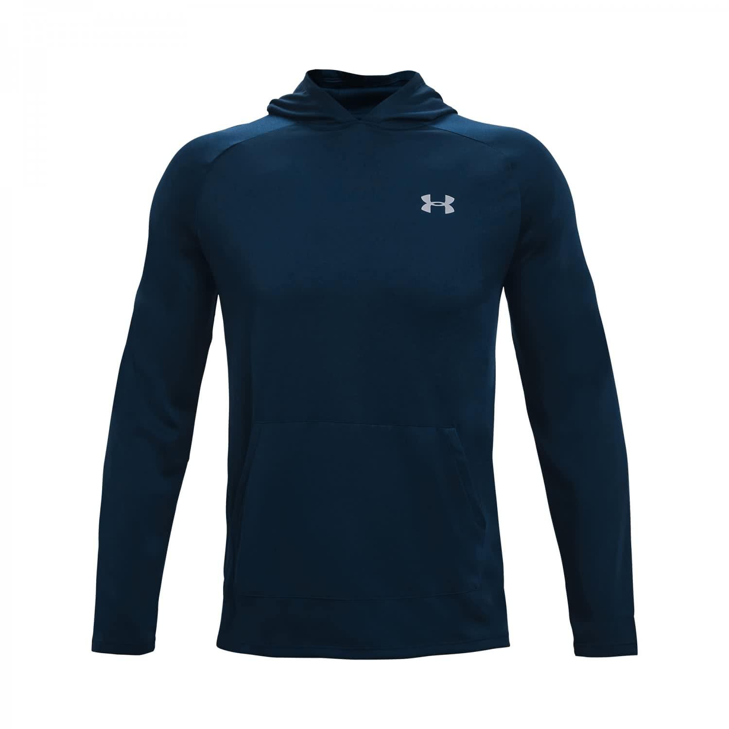 Under Armour Tech 2.0 Hooded Pullover Comfortable Long Sleeve Sweatshirt Men sweatshirt Academy-Blue Modern-Gray 1328703-409 S
Under Armour Tech 2.0 Hooded Pullover Comfortable Long Sleeve Sweatshirt Men sweatshirt Academy-Blue Modern-Gray 1328703-409 S