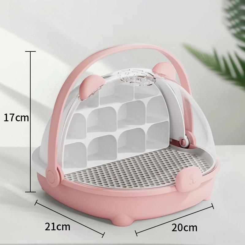 Silkworm Breeding Container With Ventilated Lid Clear Observation Box For Silkworm Health Growth And Hatching Supply рожевий
Silkworm Breeding Container With Ventilated Lid Clear Observation Box For Silkworm Health Growth And Hatching Supply рожевий