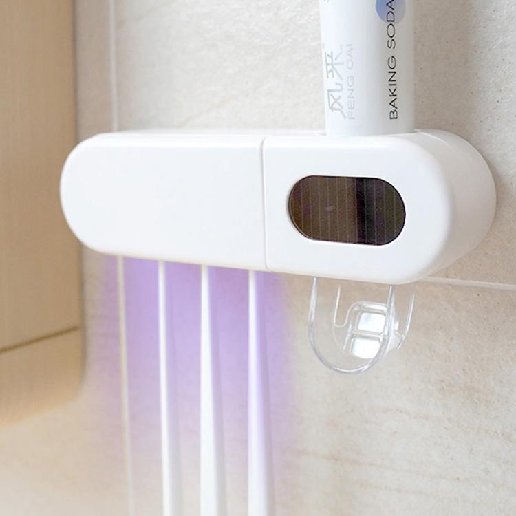 ew intelligent toothbrush holder for air drying and sterilization, multifunctional toothpaste squeezer, no drilling, wall mount
ew intelligent toothbrush holder for air drying and sterilization, multifunctional toothpaste squeezer, no drilling, wall mount