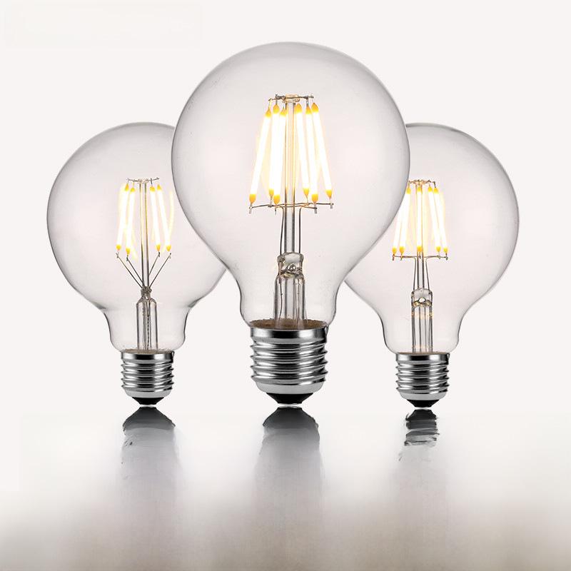 Vintage LED Filament Bulb E27 - G80/G95/G125 Tungsten-Style Creative Lamp Art G80
Vintage LED Filament Bulb E27 - G80/G95/G125 Tungsten-Style Creative Lamp Art G80