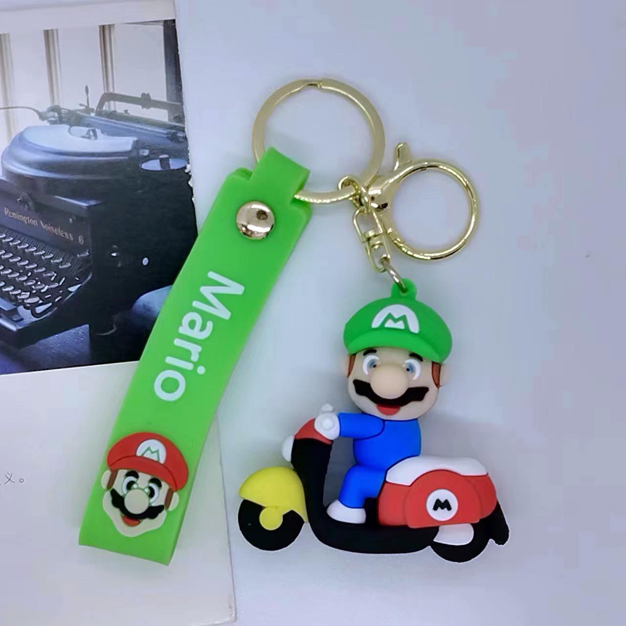 Cross Border Creative Cartoon Bike Mario Keychain Bag Car Keychain Accessories Gift Wholesale Kawaii Cute Personalized Gifts Y2k
Cross Border Creative Cartoon Bike Mario Keychain Bag Car Keychain Accessories Gift Wholesale Kawaii Cute Personalized Gifts Y2k