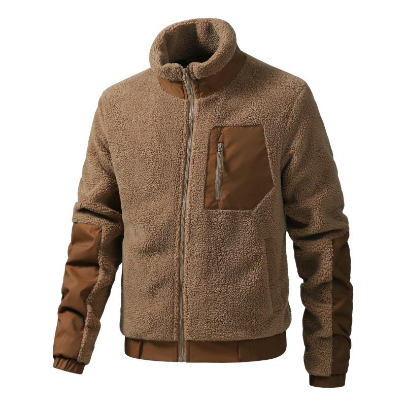 Q1318 Teddy Fleece Jacket: Autumn/Winter Lambswool Cotton Jacket with Stand-up Collar, Solid Color M верблюд
Q1318 Teddy Fleece Jacket: Autumn/Winter Lambswool Cotton Jacket with Stand-up Collar, Solid Color M верблюд