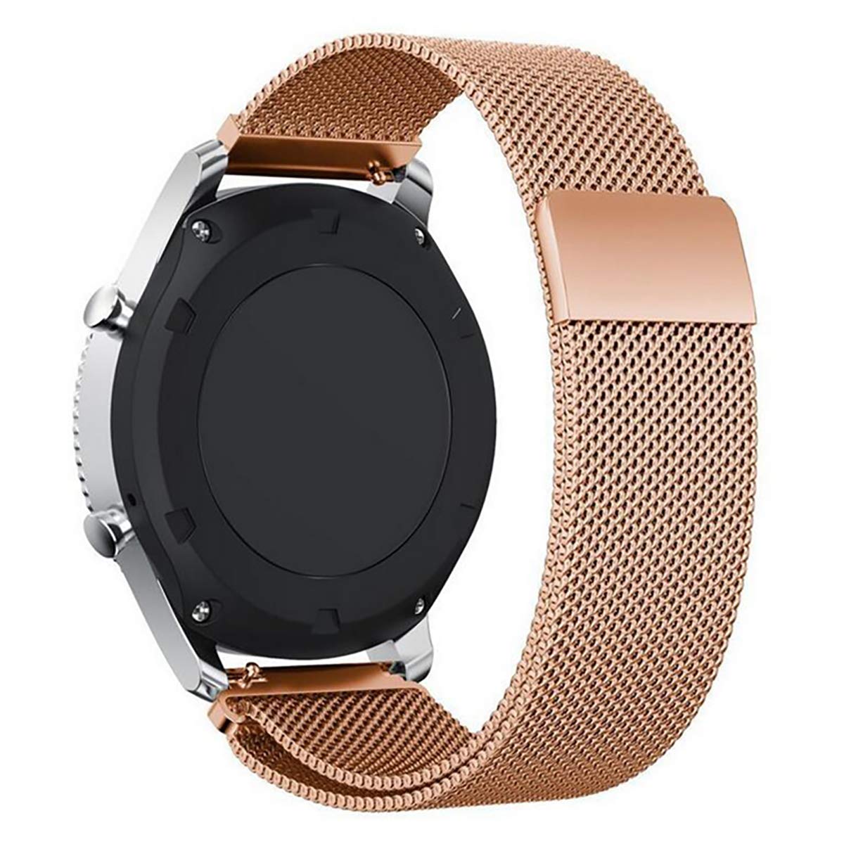 18mm Milanese Fine Mesh Stainless Steel Smart Watch Strap Replacement for Nokia Withings Steel HR 36mm/Nokia Steel Smart Watch Rose Gold
18mm Milanese Fine Mesh Stainless Steel Smart Watch Strap Replacement for Nokia Withings Steel HR 36mm/Nokia Steel Smart Watch Rose Gold