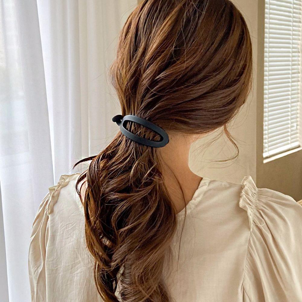 Ponytail Holder Fashion Accessories Frosted Banana Clip Hair Accessories Resin Simple Hair Claw кавовий
Ponytail Holder Fashion Accessories Frosted Banana Clip Hair Accessories Resin Simple Hair Claw кавовий