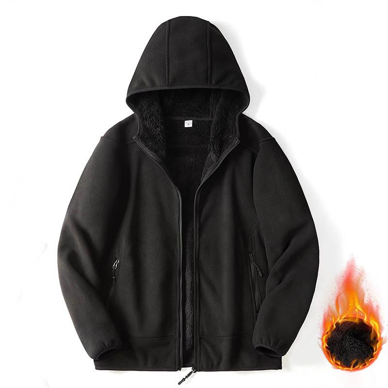 Мужская флисовая куртка с капюшоном, бархатная подкладка, осенне-зимний кардиган на молнии, флисовая модная верхняя одежда, толстовка XXXL XS чёрный
Мужская флисовая куртка с капюшоном, бархатная подкладка, осенне-зимний кардиган на молнии, флисовая модная верхняя одежда, толстовка XXXL XS чёрный