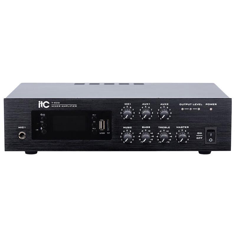 ITC T-B20 WH Conference Integrated Amplifier (CN version)
ITC T-B20 WH Conference Integrated Amplifier (CN version)