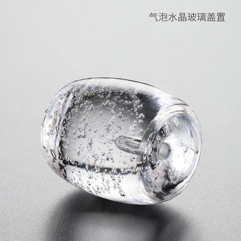 Crystal Glass Bubble Lid Saucer Thread Incense Plug-in Cover Coaster Tea Ceremony Creative Tea Set Accessories
Crystal Glass Bubble Lid Saucer Thread Incense Plug-in Cover Coaster Tea Ceremony Creative Tea Set Accessories