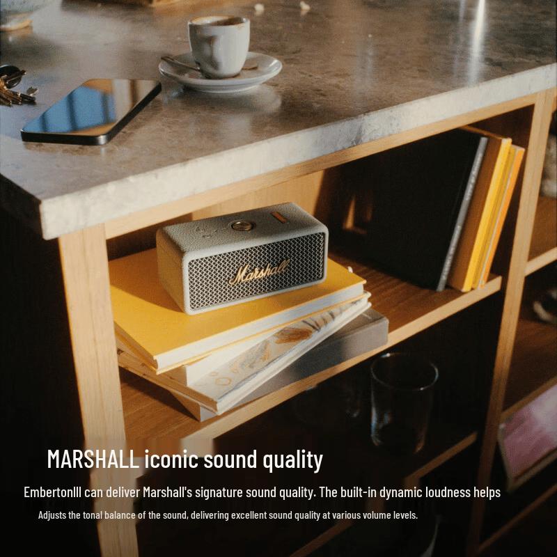 Marshall Emberton III Portable Bluetooth Speaker (CN version)
Marshall Emberton III Portable Bluetooth Speaker (CN version)