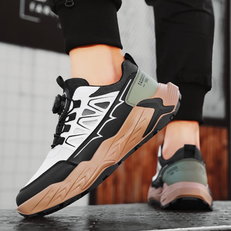 Spring and Autumn New Breathable Rotary Buckle Running Shoes Men s Casual Sports Outdoor Platform Men s Shoes Student Jogging Shoes 39
Spring and Autumn New Breathable Rotary Buckle Running Shoes Men s Casual Sports Outdoor Platform Men s Shoes Student Jogging Shoes 39