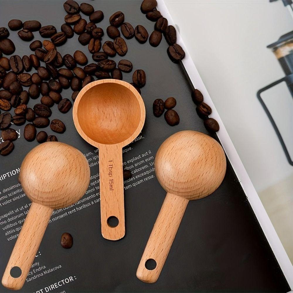 Walnut Wooden Measuring Spoon 7.5/10/15/30/45ml Coffee Bean Spoon Beech Wooden Spoon Office 20-Beech Wooden
Walnut Wooden Measuring Spoon 7.5/10/15/30/45ml Coffee Bean Spoon Beech Wooden Spoon Office 20-Beech Wooden