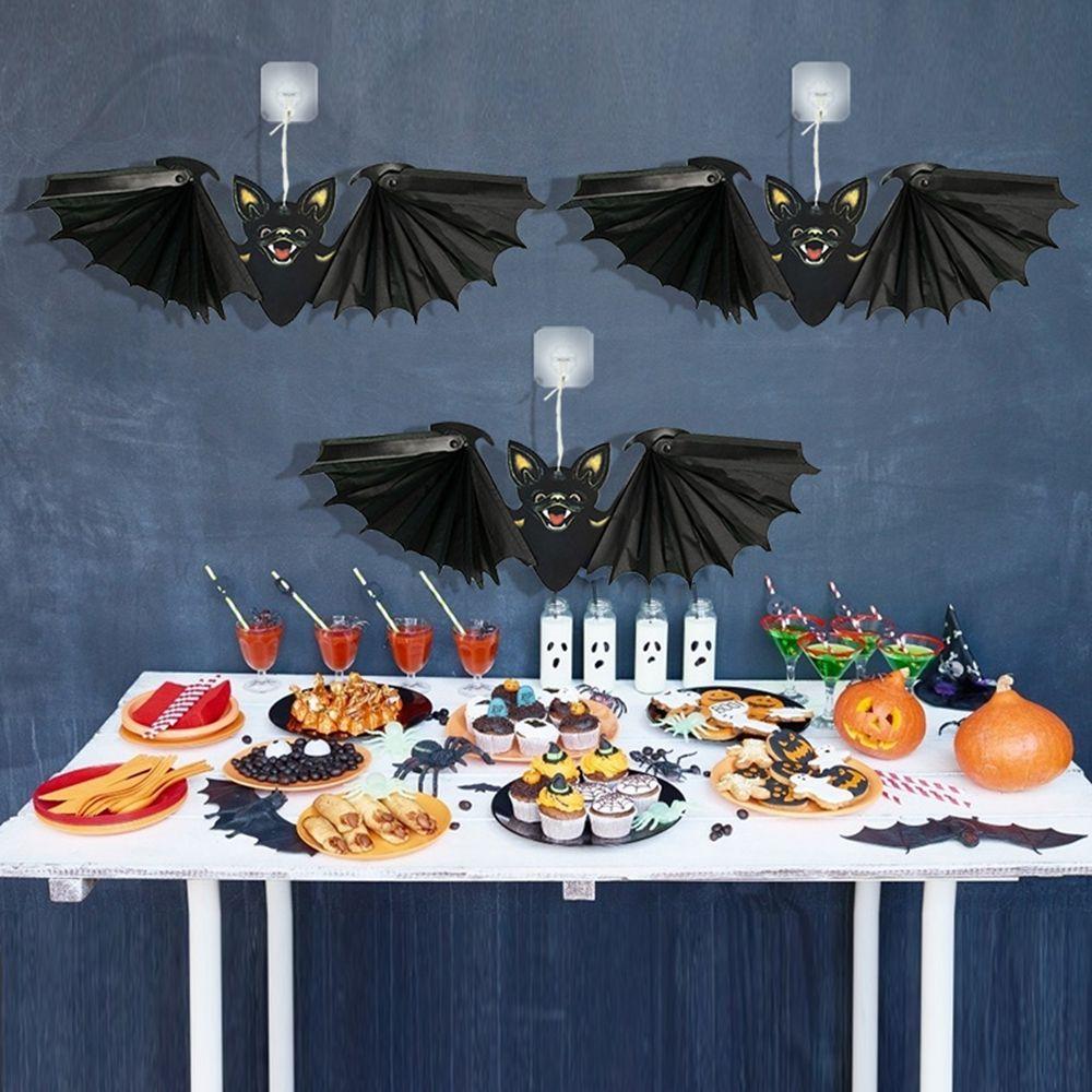 Holiday Party Bar Pendant Indoor Outdoor Hanging Props Paper Bat Halloween Decoration Flying Bat
Holiday Party Bar Pendant Indoor Outdoor Hanging Props Paper Bat Halloween Decoration Flying Bat