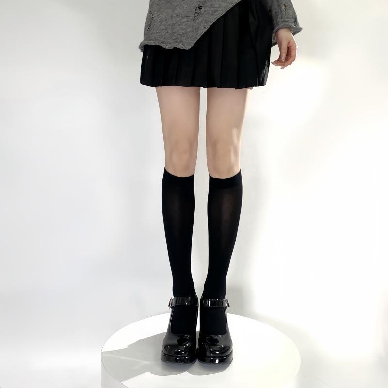 Dispensing Non-Slip Calf Socks Velvet Japanese Silicone Mid-Leg Socks Jk Girl Pure Desire White Stockings With Women S Shoes One size fits all чорний
Dispensing Non-Slip Calf Socks Velvet Japanese Silicone Mid-Leg Socks Jk Girl Pure Desire White Stockings With Women S Shoes One size fits all чорний