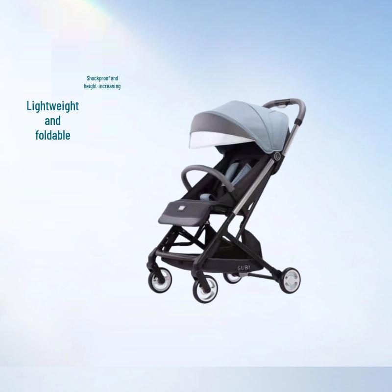 GUBI Lightweight Folding Stroller: Sit & Recline, High Landscape, Shock-Absorbing for Newborns
GUBI Lightweight Folding Stroller: Sit & Recline, High Landscape, Shock-Absorbing for Newborns