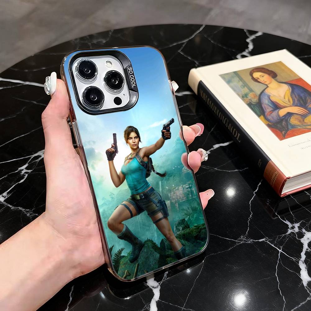 Cool girl T-Tomb R-Raider-TR Phone Case For iPhone 17,16,15,14,13,12,11 Plus,Pro Max,XS,Colorful Silver Black Cover iPhone14
Cool girl T-Tomb R-Raider-TR Phone Case For iPhone 17,16,15,14,13,12,11 Plus,Pro Max,XS,Colorful Silver Black Cover iPhone14