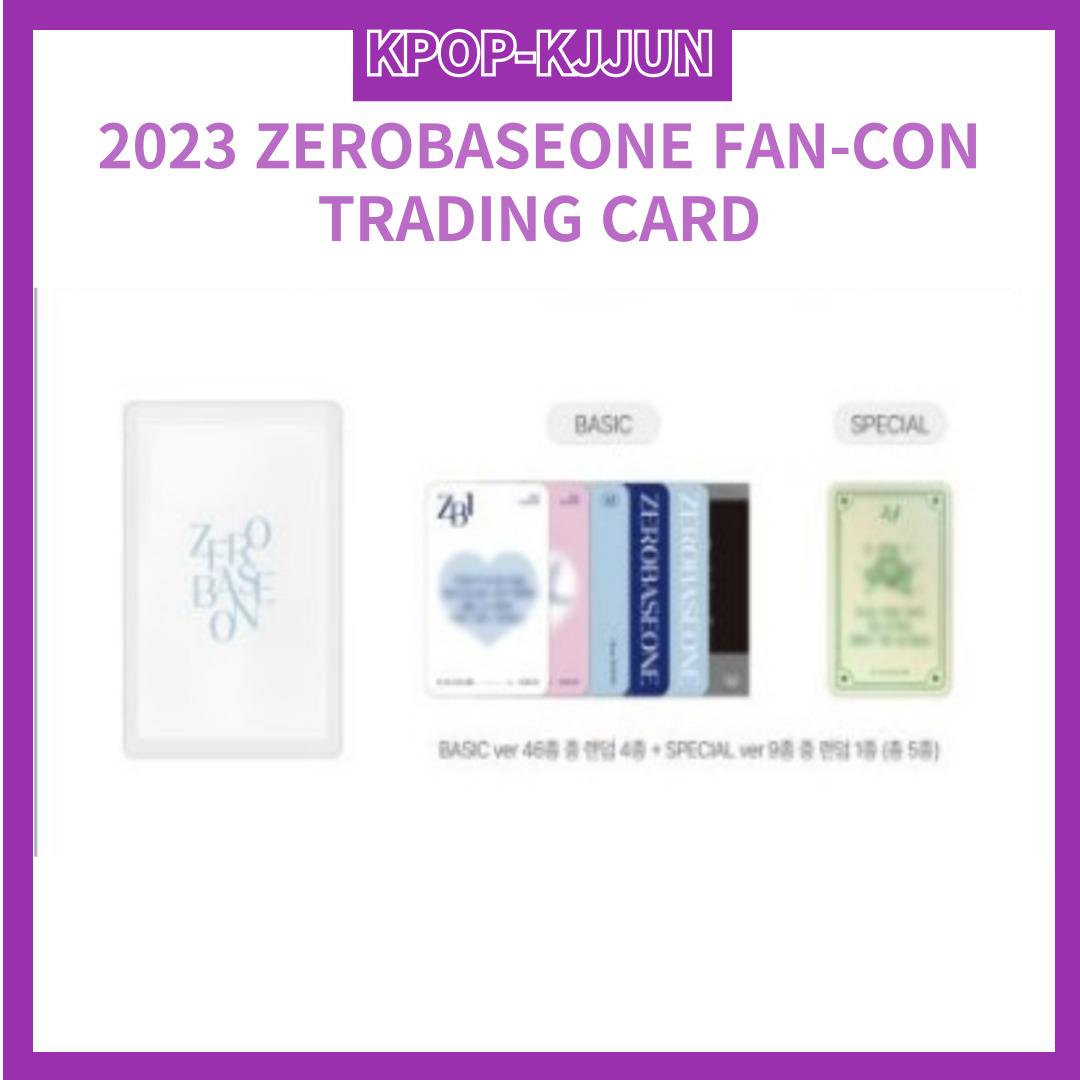 ТОРГОВАЯ КАРТОЧКА ФАН-КОНА ZEROBASEONE 2023 ГОДА 
ТОРГОВАЯ КАРТОЧКА ФАН-КОНА ZEROBASEONE 2023 ГОДА