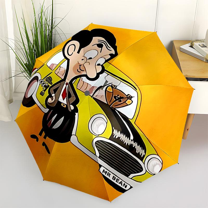 Mr.Bean Themed Travel Umbrella-8 Ribs Automatic Opening and Closing, Portable Folding Design, Compact and Stylish Umbrella Suitable for Outd
Mr.Bean Themed Travel Umbrella-8 Ribs Automatic Opening and Closing, Portable Folding Design, Compact and Stylish Umbrella Suitable for Outd