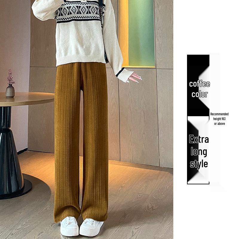 Women s White Chenille Wide-Leg Pants, Spring/Autumn 2026, Petite Wheat Ear Knit Narrow Straight. S
Women s White Chenille Wide-Leg Pants, Spring/Autumn 2026, Petite Wheat Ear Knit Narrow Straight. S