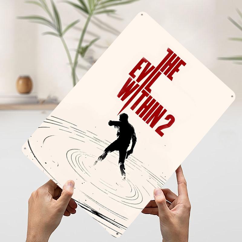 The Evil Within 2 Game Tinplate Poster Customized Wall Art Vintage Retro Metal Signs for Bedroom Decoration Room Bathroom Decor 7.9x11.8In(20x30cm)
The Evil Within 2 Game Tinplate Poster Customized Wall Art Vintage Retro Metal Signs for Bedroom Decoration Room Bathroom Decor 7.9x11.8In(20x30cm)