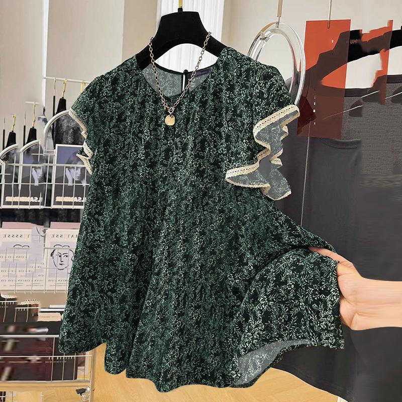 ZANZEA Жіноча літня блузка з круглим вирізом і коротким рукавом S темно-зелений колір
ZANZEA Жіноча літня блузка з круглим вирізом і коротким рукавом S темно-зелений колір