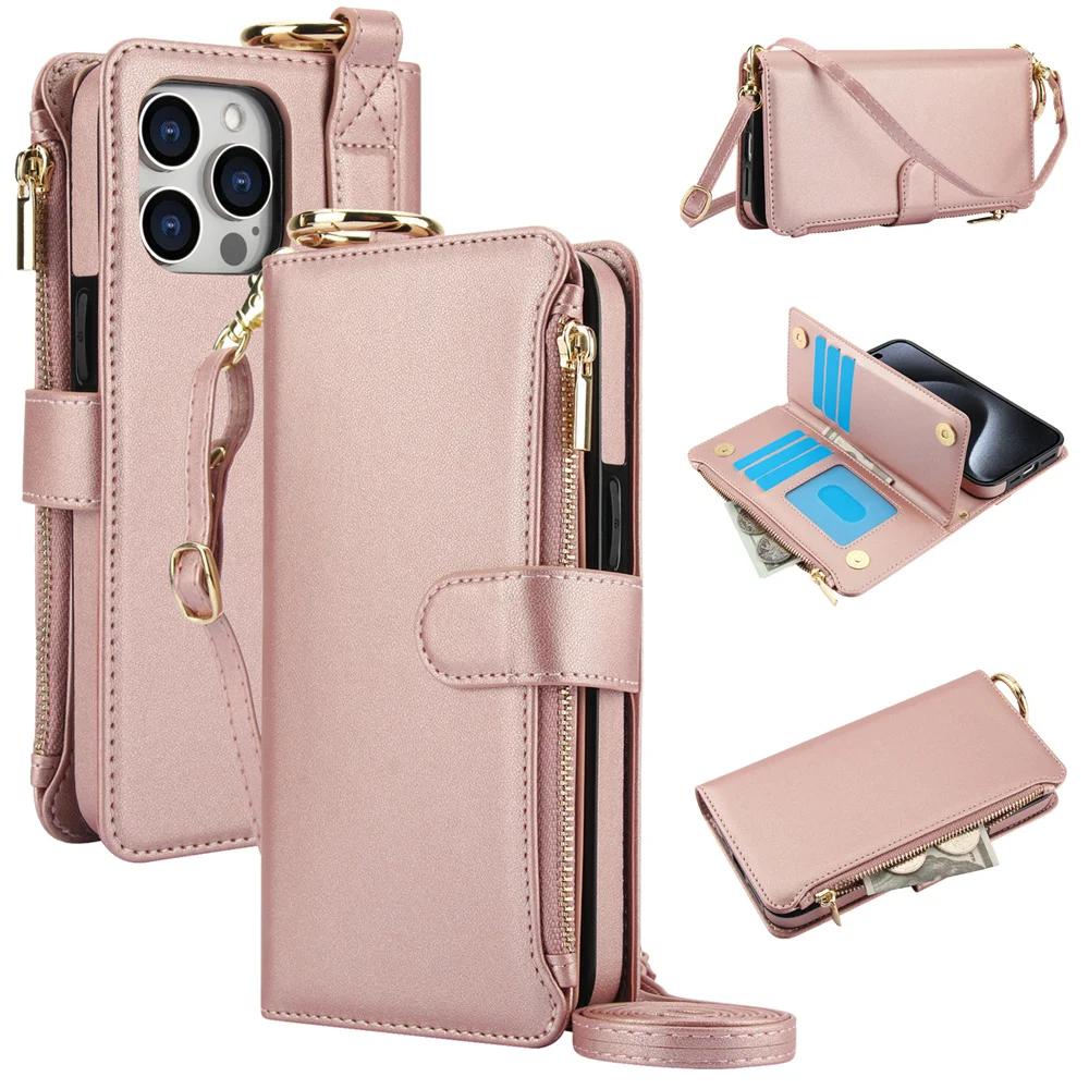 Ring Card Holder Wallet Crossbody Phone Case For iPhone 17 Air 16E 16 15 Pro Max 14 11 13 12 Mni Plus 13 12 11 XS XR X 7 8 Plus iPhone 16 Pro Max рожевий колір золота
Ring Card Holder Wallet Crossbody Phone Case For iPhone 17 Air 16E 16 15 Pro Max 14 11 13 12 Mni Plus 13 12 11 XS XR X 7 8 Plus iPhone 16 Pro Max рожевий колір золота
