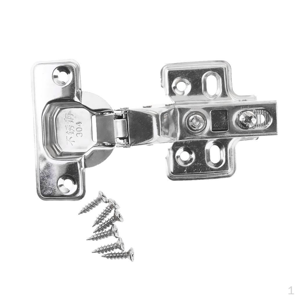 Stainless Damper Buffer Cabinet Cupboard Door Hinge For Furniture Hardware L
Stainless Damper Buffer Cabinet Cupboard Door Hinge For Furniture Hardware L