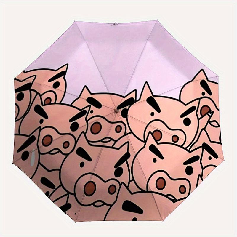 1pc Crayon Shin-chan Buriburizaemon Automatic Open/Close Umbrella Sturdy Iron Frame, Compact Travel Umbrella - Perfect Gift for Women, Men a0829145
1pc Crayon Shin-chan Buriburizaemon Automatic Open/Close Umbrella Sturdy Iron Frame, Compact Travel Umbrella - Perfect Gift for Women, Men a0829145