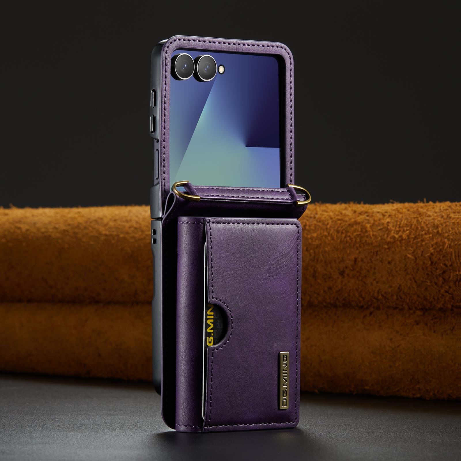 Retro Auto Leather Phone Case for Samsung Galaxy Z Flip 7 Flip6 RFID Blocking Hinge Protection Buckle Card Holder Wallet Cover Galaxy Z Flip7 фіолетовий
Retro Auto Leather Phone Case for Samsung Galaxy Z Flip 7 Flip6 RFID Blocking Hinge Protection Buckle Card Holder Wallet Cover Galaxy Z Flip7 фіолетовий